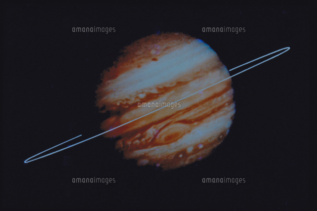 木星を取りまく環 リング の写真素材 イラスト素材 アマナイメージズ