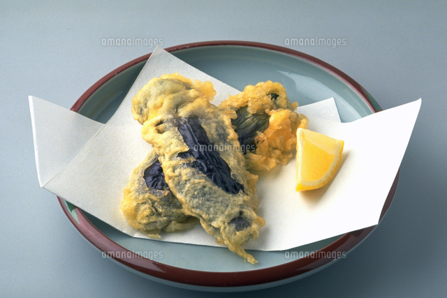 なすの天ぷら の写真素材 イラスト素材 アマナイメージズ