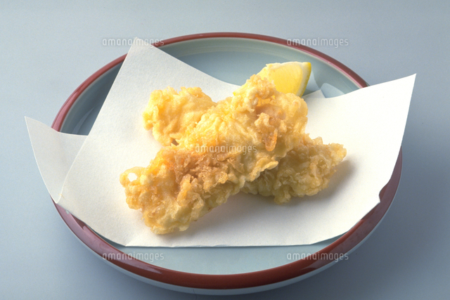 いかの天ぷら の写真素材 イラスト素材 アマナイメージズ