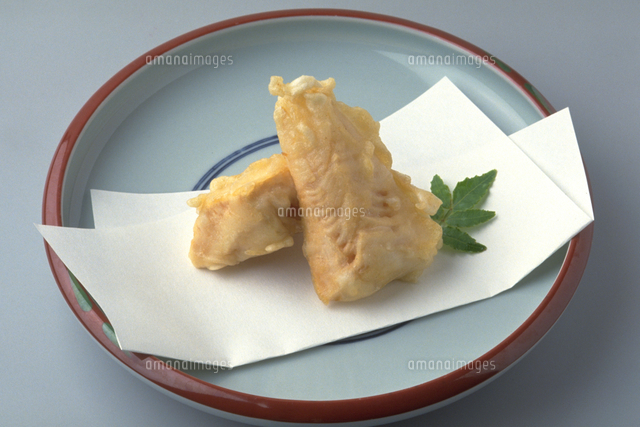 たけのこの天ぷら の写真素材 イラスト素材 アマナイメージズ