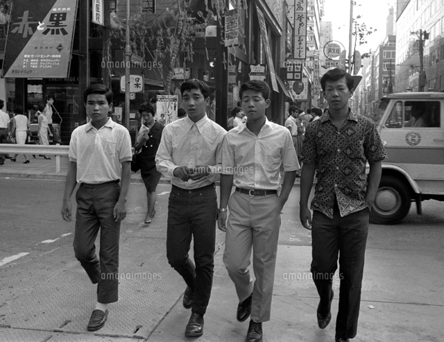 ★☆送料無料!!! VANの黄金時代! 銀座みゆき族　アイビーGINZA MIYUKI Ave.プリント T/C鹿の子ポロシャツ LL ホワイト☆★ 銀座三越、60年代のアイビールックとみゆき族を現代風にアレンジ