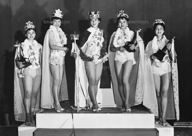 ミス・ユニバース日本代表決定＝東京・大手町のサンケイホール 画像