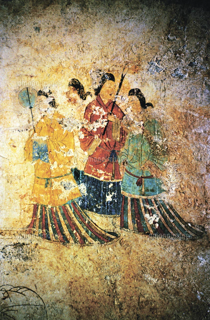 高松塚古墳壁画、29年度まで公開休止へ 高松塚古墳の壁面印刷物 保存の新施設開館まで 日本 - 絵画