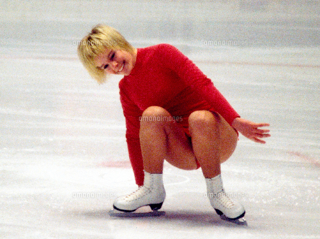 女子フィギュアで銅メダルを獲得したジャネット・リン 72年札幌五輪