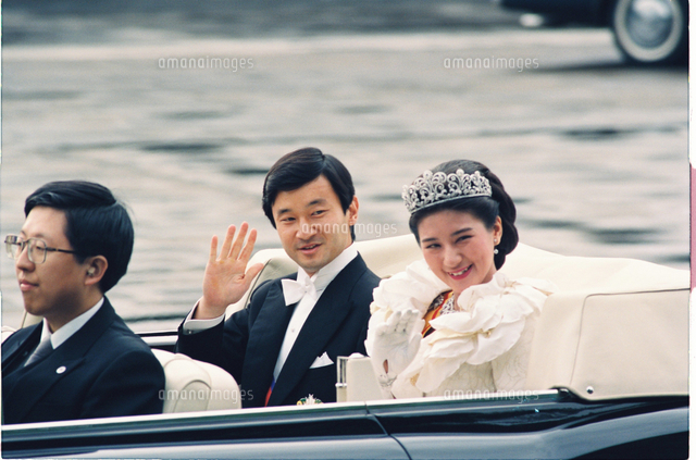 1993年 皇太子さま、雅子さま結婚パレード【要事前申請】[23027006206