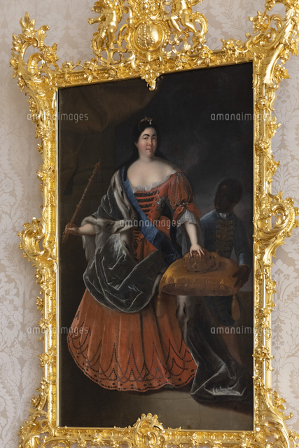 エカテリーナ1世 肖像画[25023077151]の写真・イラスト素材｜アマナ