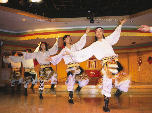 3219 外国切手 タイ 1969年 民族衣装 行事 舞踊 4種完