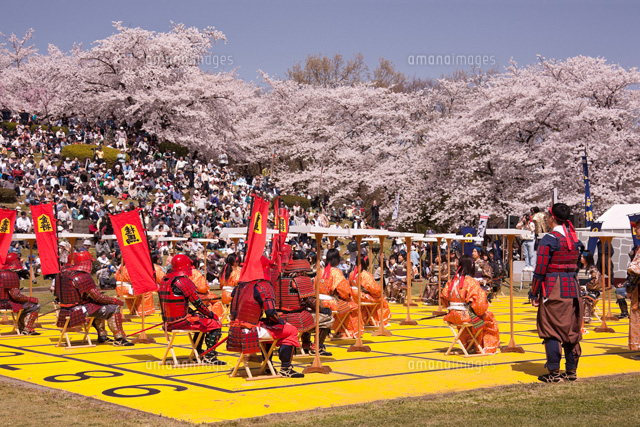 天童公園の人間将棋[25041023540]の写真・イラスト素材｜アマナイメージズ