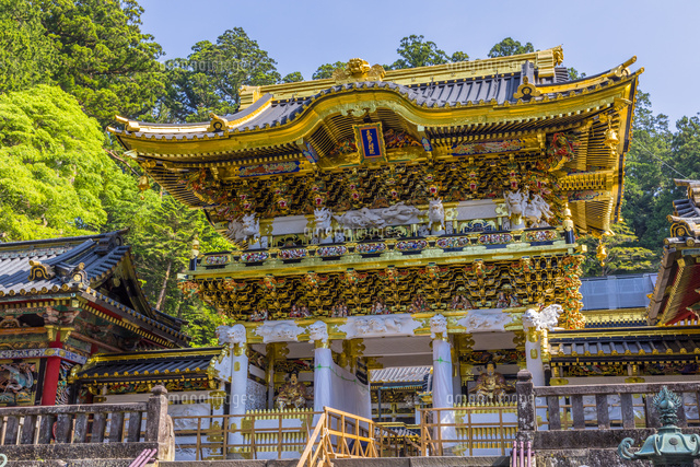 東照宮陽明門 の写真素材 イラスト素材 アマナイメージズ