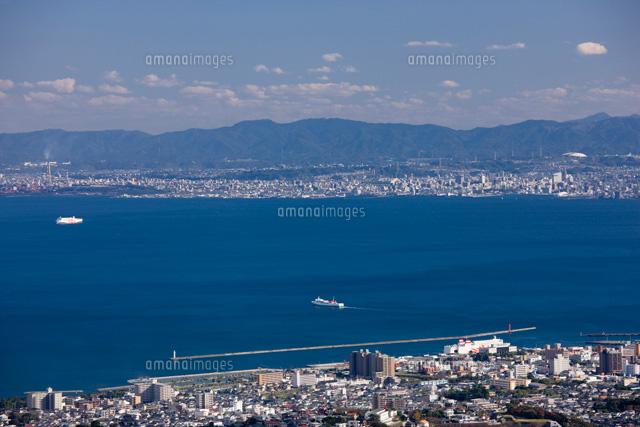 別府湾[25053008587]の写真・イラスト素材｜アマナイメージズ