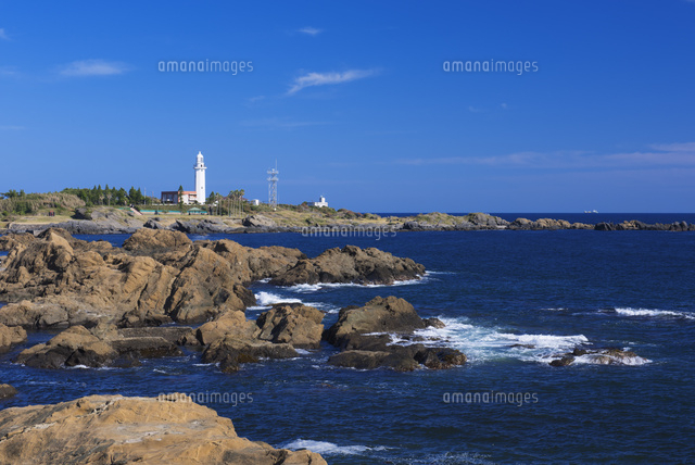 野島崎灯台[25053018847]の写真・イラスト素材｜アマナイメージズ