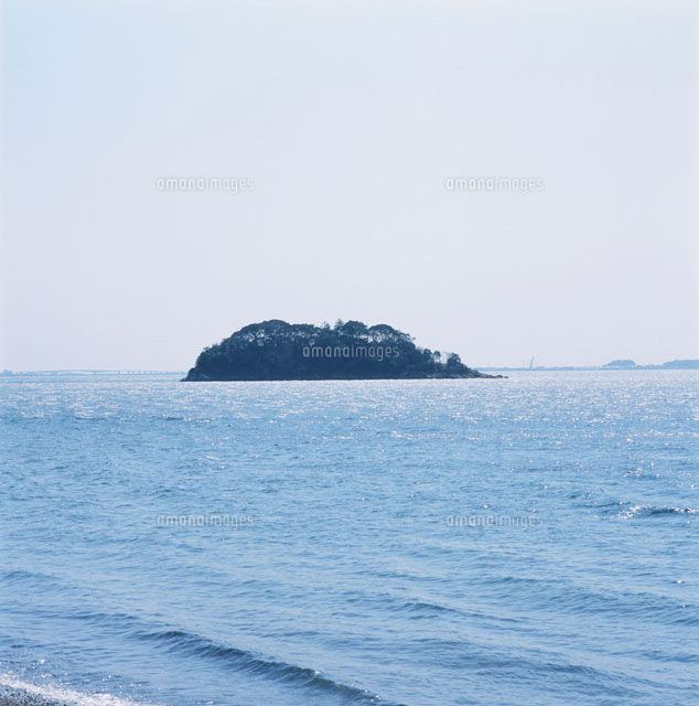 浜名湖の礫島 の写真素材 イラスト素材 アマナイメージズ