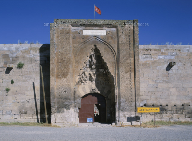 シルクロードのキャラバンサライ の写真素材 イラスト素材 アマナイメージズ