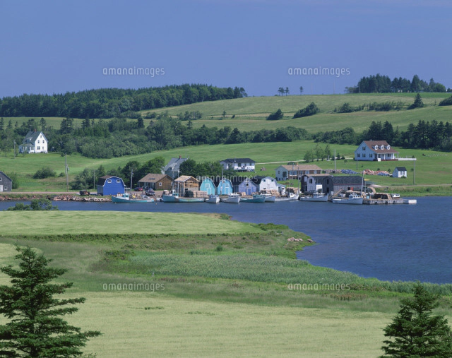 プリンス・エドワード島の風景[25126016040]の写真・イラスト