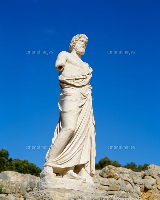 アンプリアスの遺跡群 ギリシャ人の町の像[25158020807]の写真