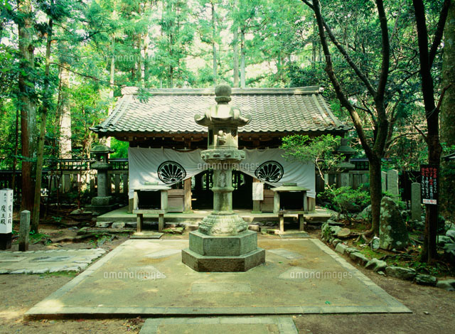 鞍馬山 奥の院魔王殿 の写真素材 イラスト素材 アマナイメージズ