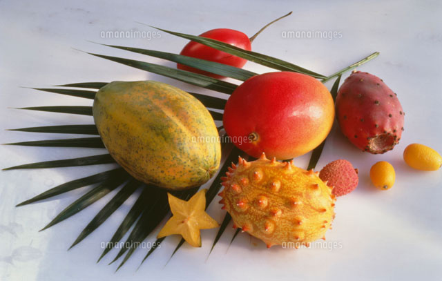 トロピカルフルーツ の写真素材 イラスト素材 アマナイメージズ