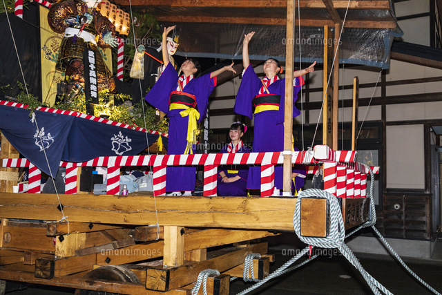 角館祭りやま行事[25388016660]の写真素材・イラスト素材｜アマナ 