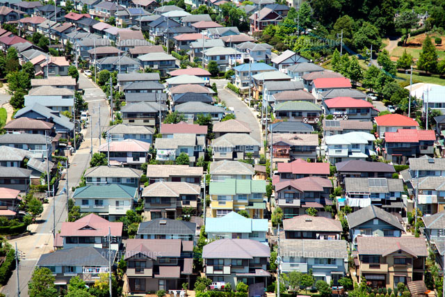 新興住宅地 の写真素材 イラスト素材 アマナイメージズ