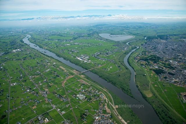 利根川と渡良瀬川の分岐地より谷中湖、渡良瀬遊水地周辺[25397008242