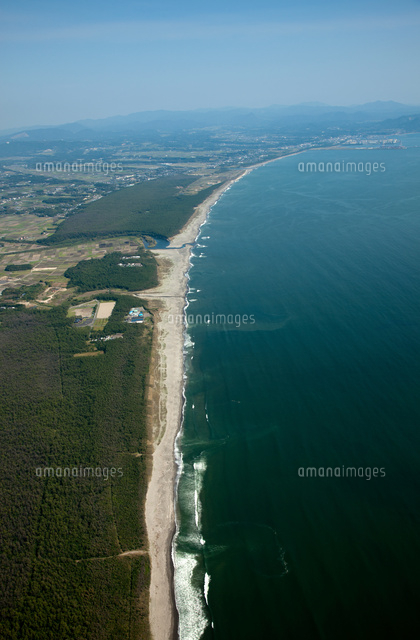 横瀬海岸、大崎海岸（くにの松原）の砂浜と志布志湾[25397008990]の