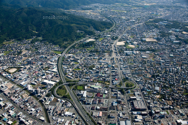 久留米IC(九州自動車道)周辺[25397011914]の写真・イラスト素材
