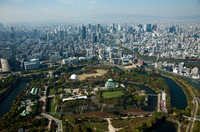 大阪城周辺より大阪の街並み の写真素材 イラスト素材 アマナイメージズ 大阪城周辺より大阪の街並み の写真素材 イラスト素材 アマナイメージズ