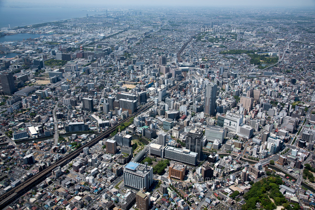 千葉市街地と千葉駅周辺 の写真素材 イラスト素材 アマナイメージズ