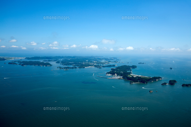 松島湾と松島の島々(馬放島,桂島周辺)日本三景[25397015926]の写真