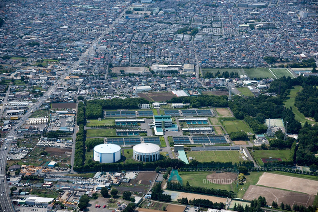 トヨタ自動車東日本東富士工場と裾野IC周辺[25397017311]の写真素材 