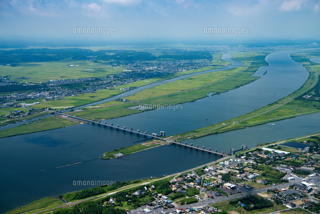 利根川,常陸利根川,黒部川の合流地より上流方面[25397018590]の写真