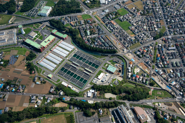 北千葉広域水道企業団 北千葉浄水場 の写真素材 イラスト素材 アマナイメージズ
