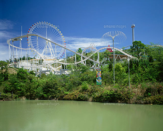 鷲羽山ハイランド遊園地 の写真素材 イラスト素材 アマナイメージズ