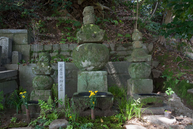 信長生母 土田御前の墓 四天王寺[25488023720]の写真・イラスト