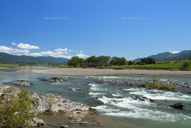 No.2【紀の里の川風景】 紀ノ川[25488028478]の写真・イラスト素材｜アマナイメージズ
