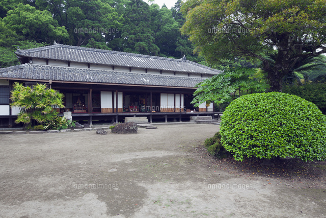 飫肥 豫章館 飫肥藩伊藤家の武家屋敷 の写真素材 イラスト素材 アマナイメージズ