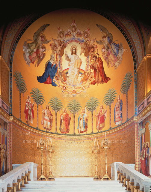 ノイシュヴァンシュタイン城内王座の間[25511000298]の写真・イラスト