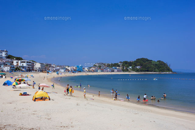 篠島の前浜海水浴場 の写真素材 イラスト素材 アマナイメージズ