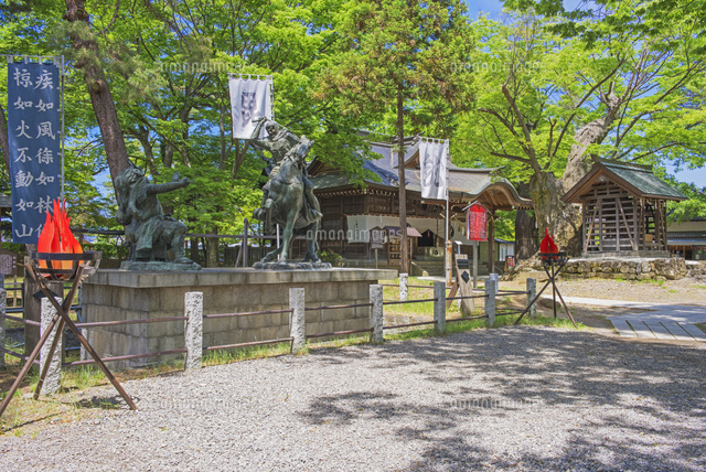 八幡原史跡公園 川中島古戦場 信玄 謙信両雄一騎討ちの像 の写真素材 イラスト素材 アマナイメージズ 八幡原史跡公園 川中島古戦場 信玄 謙信両雄一騎討ちの像 の写真素材 イラスト素材 アマナイメージズ
