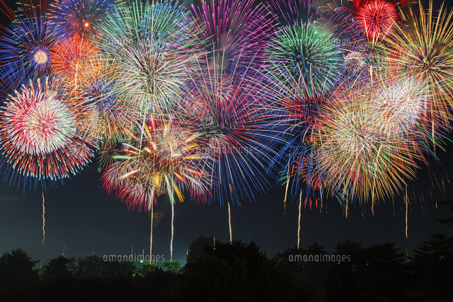 PL花火大会(教祖祭PL花火芸術)[25516052382]の写真・イラスト素材