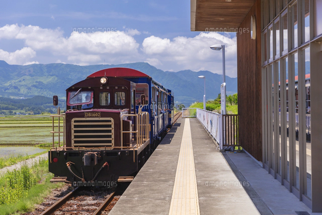南阿蘇鉄道 高森駅 トロッコ列車ゆうすげ号[25516066969]の写真