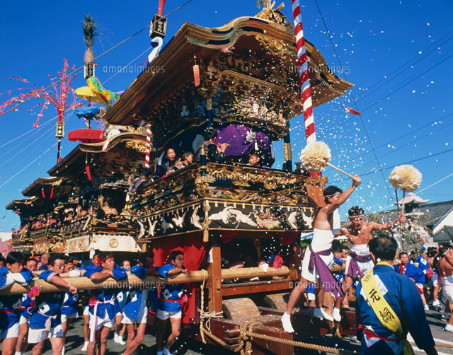 八剣神社 三谷祭[25585007327]の写真・イラスト素材｜アマナイメージズ