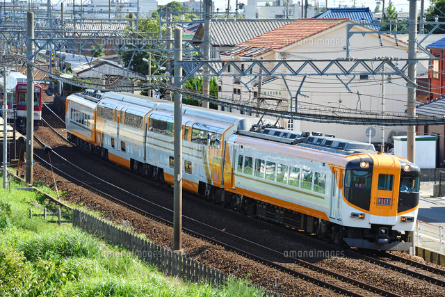 近鉄30000系特急VISTA EX（新塗装車）[25668004055]の写真・イラスト