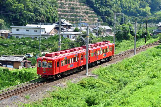 わかやま電鉄2270系普通電車 おもちゃ電車 の写真素材 イラスト素材 アマナイメージズ