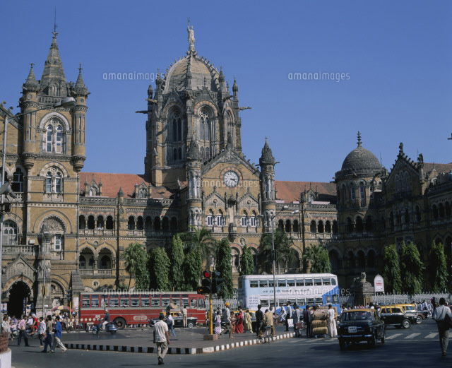 ヴィクトリア・ターミナス駅[25698002720]の写真素材・イラスト素材｜アマナイメージズ