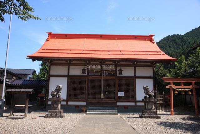 日吉神社本殿 の写真素材 イラスト素材 アマナイメージズ