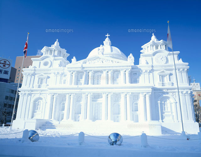 札幌雪まつり大雪像25802008910の写真素材・イラスト素材 ...