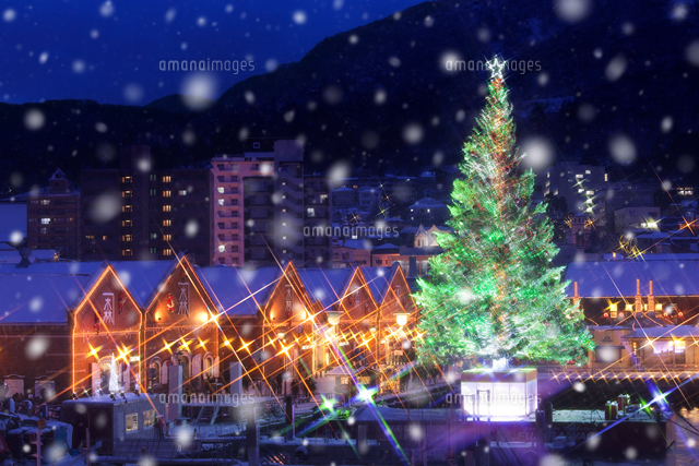 はこだてクリスマスファンタジー の写真素材 イラスト素材 アマナイメージズ