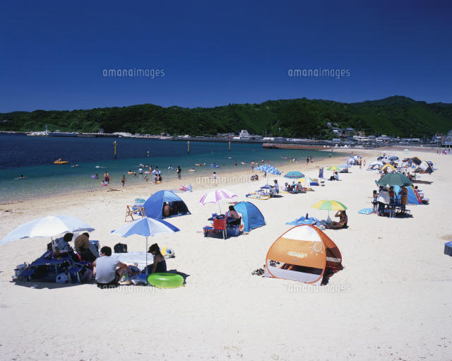 すさみ海水浴場 25990014714 の写真素材 イラスト素材 アマナイメージズ