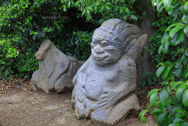 猿石 国営飛鳥歴史公園[25990017172]の写真・イラスト素材｜アマナ